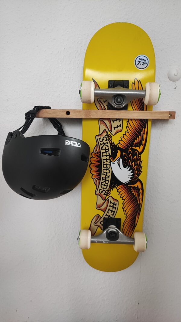 Skateboard und Longboard Wandhalterung – Bild 2