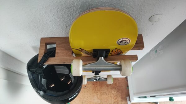 Skateboard und Longboard Wandhalterung – Bild 4